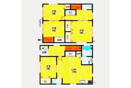 守口市梅町5-3貸家の間取り