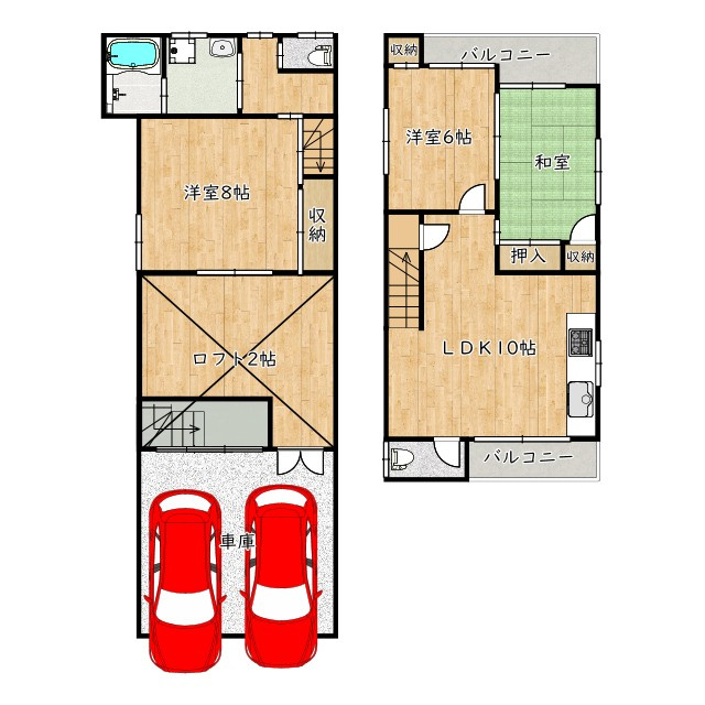 間取り：227102995317