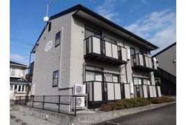 安達郡大玉村大山のアパートの外観