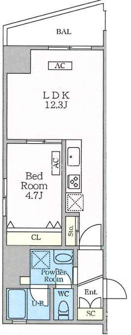 シャントロワ曙橋のイメージ