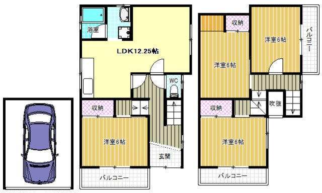 間取り：227102498101