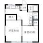 市川ハイツの間取り