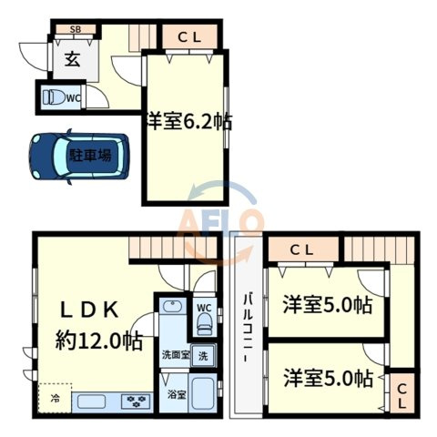 間取り：227101685007