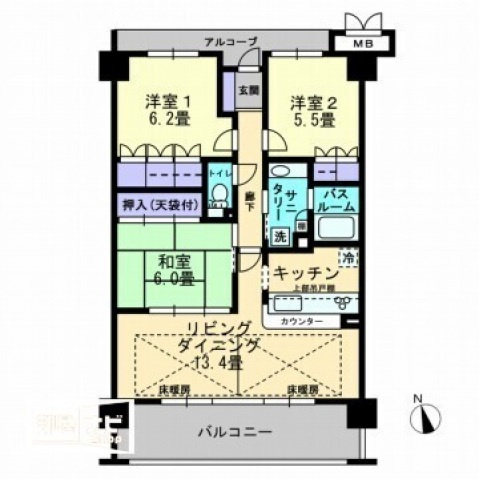 アルファステイツ国際ホテルサイドのイメージ