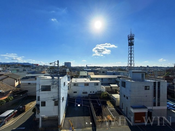 ハイシティ南松山の展望