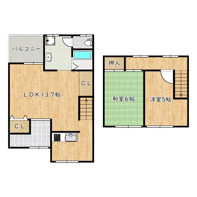 間取り：227095472676