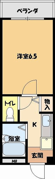 パティオ富雄の間取り