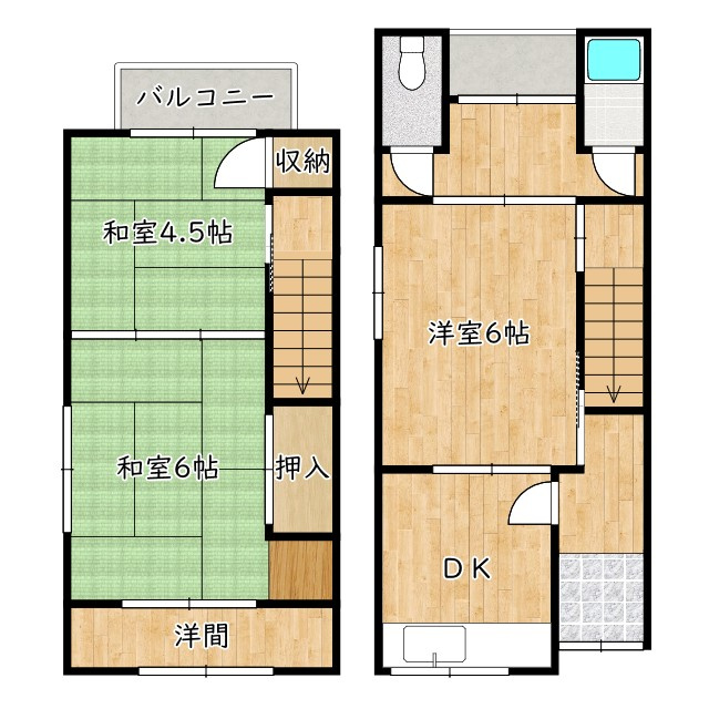 間取り：227104364208