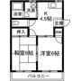 コーポ平田Ⅲの間取り