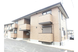 行田市桜町のアパートの外観