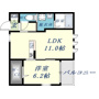 ラヴィーユ布施の間取り
