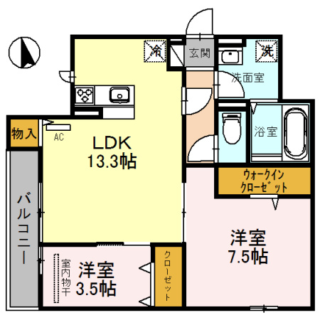 間取り：227102676694