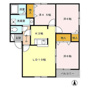 フォレストⅢの間取り