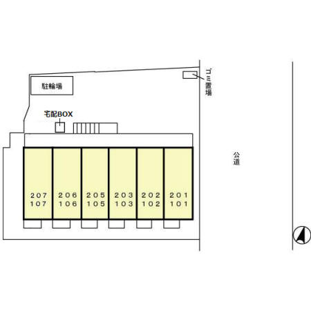 【ラルゴの区画図】