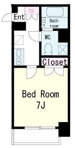 プラスパ鶴見の間取り