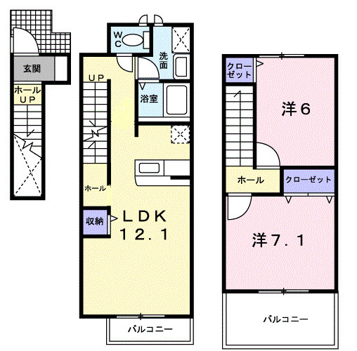間取り：224007878265