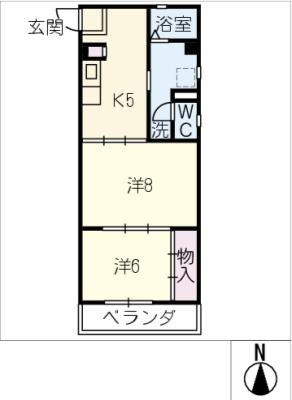 コーポはやし　Ｂのイメージ