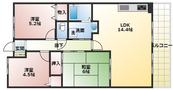 間取り：228059722661
