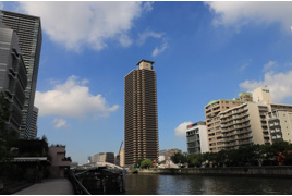 キングマンション堂島川の外観