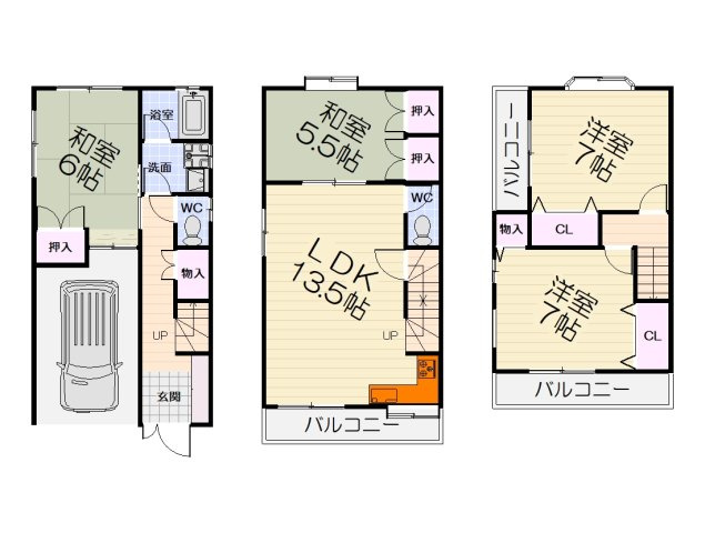 間取り：227090761286