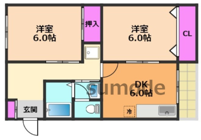 間取り：227104335565