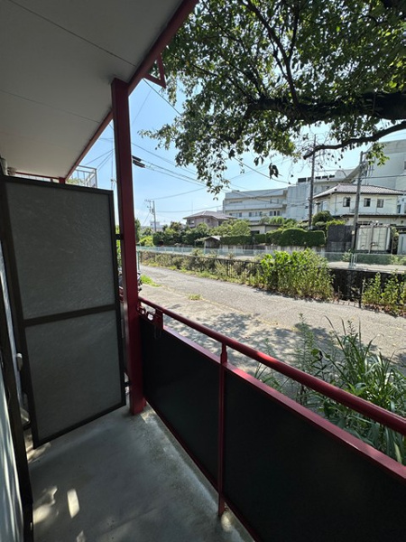 グレース小川のバルコニー