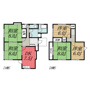 安食台6丁目戸建の間取り