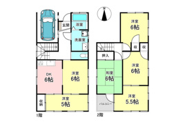 港区名四町戸建ての間取り