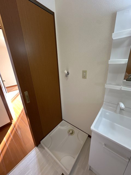 【ベルメゾンの洗面所】