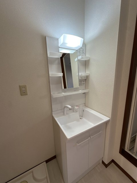 【ベルメゾンの洗面所】