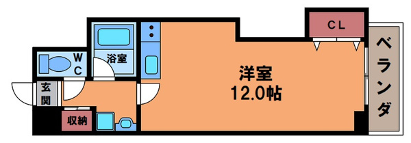 カーサアラスカの間取り