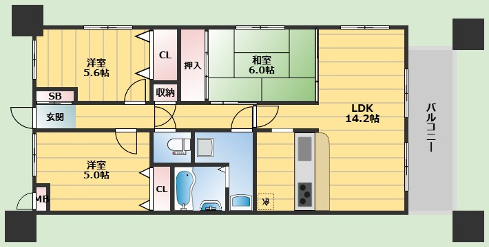 間取り：227099842480