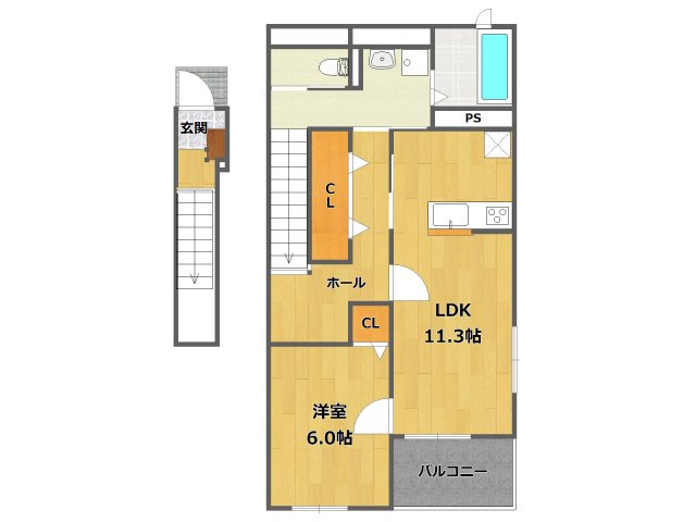 間取り：228059558365