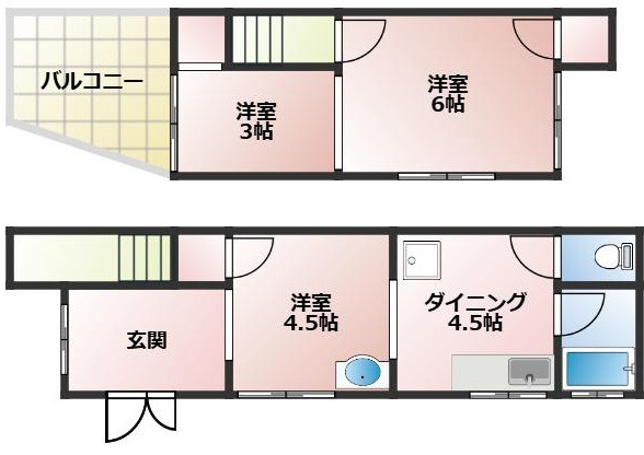 間取り：227102676052