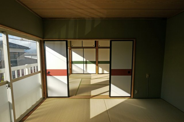 【第一富澤ハイツの和室】