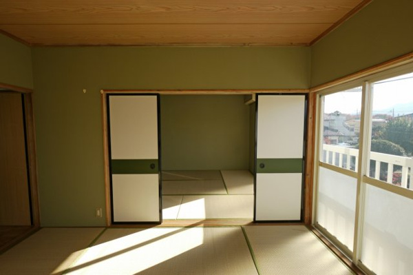 【第一富澤ハイツの和室】