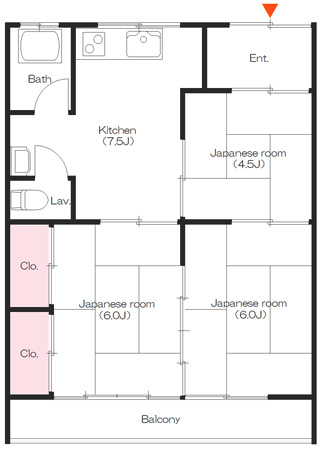 【第一富澤ハイツの間取り】