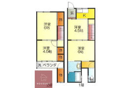 諸口貸家の間取り