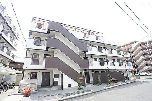 町田市森野のマンションの外観