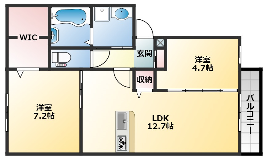 間取り：227103494615