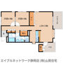 静岡市葵区上足洗のマンションの間取り