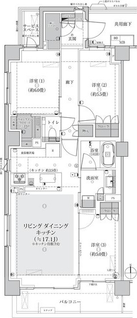 パークホームズ等々力八丁目のイメージ