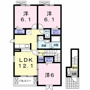 ラフレシールⅠの間取り