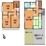 榎戸熊谷貸家の間取り