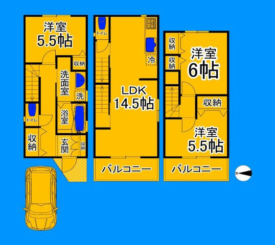 間取り：227097614395