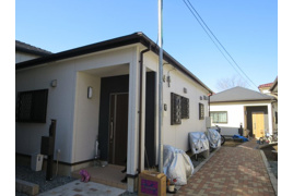 調布市若葉町の戸建ての外観