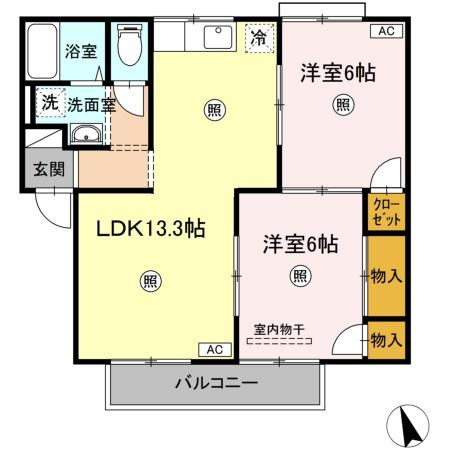 セジュールサバス　C棟のイメージ