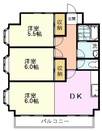 府中市栄町2丁目&nbsp;5階建&nbsp;築34年のイメージ