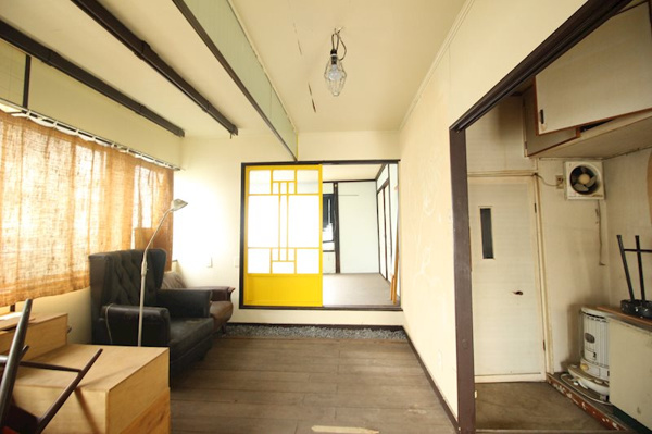 【番町マンションsouthの居間】