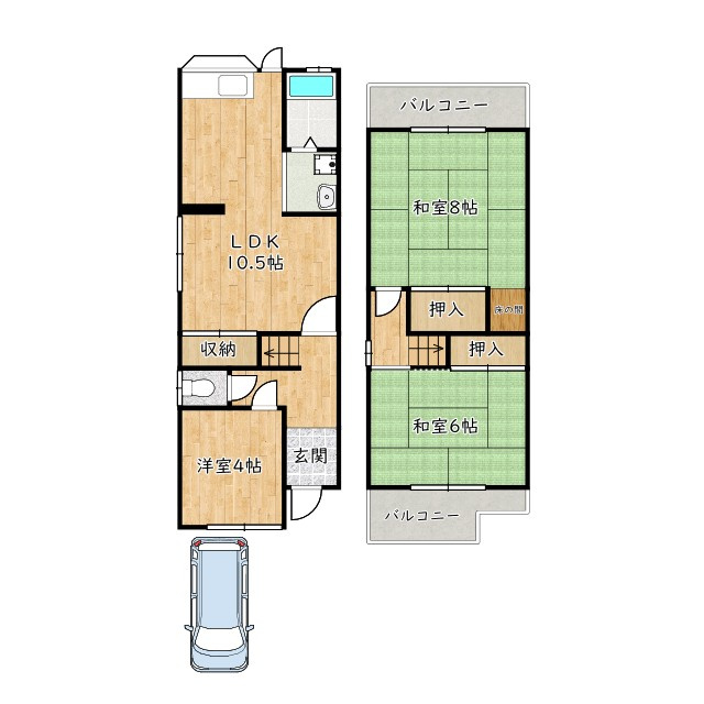 間取り：227101426873